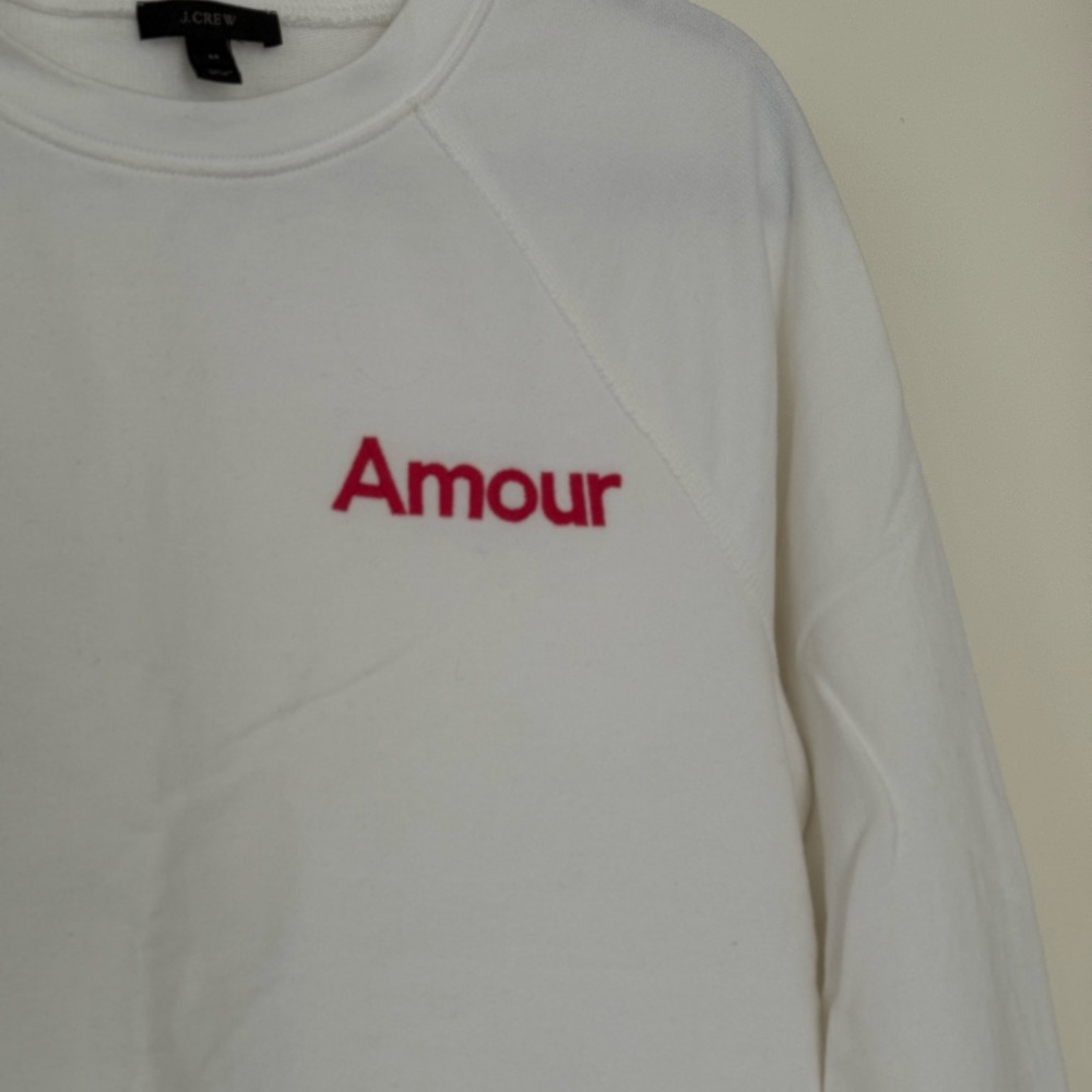 Women’s J. Crew White Knit Amour Top - Picture 3 of 14